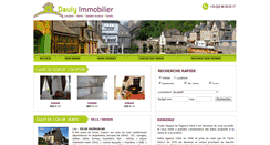Desktop Screenshot of dinan-immobilier.com